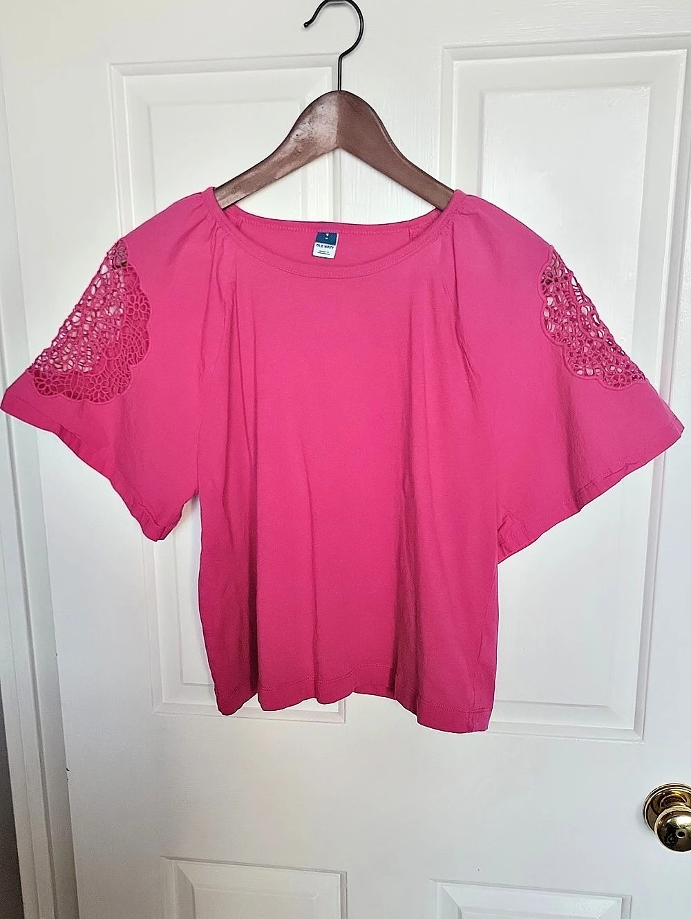 Old Navy Cutwork Top